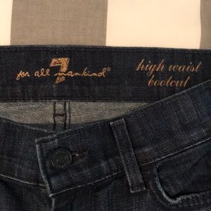7 for all Mankind bootcut 2000s jeans
